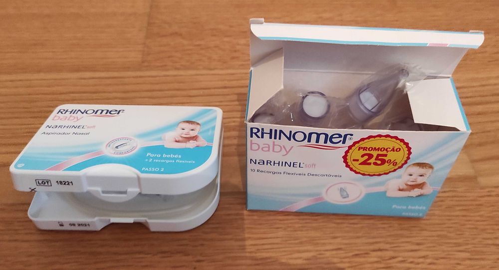 Aspirador nasal para bebés RHINOMER SOFT