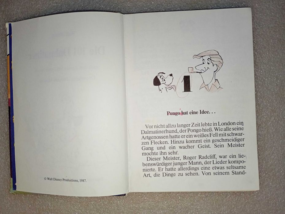 Die 101 dalmatiner Walt Disney Сто один далматинец . Немецкий язык