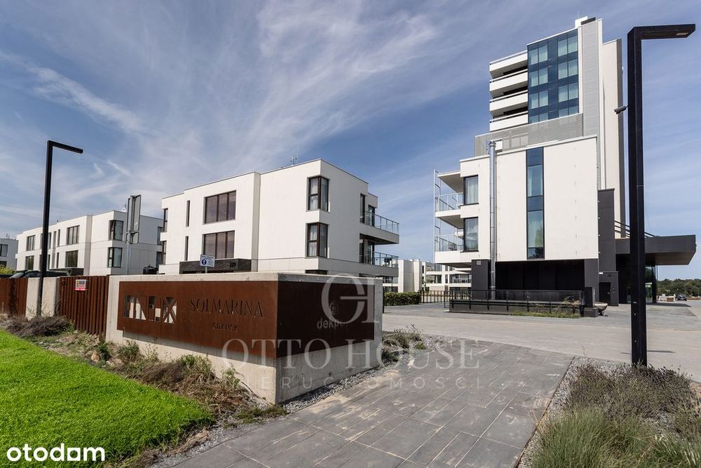 Sol Marina/2 pok./wykończone/40m2/okna na Marinę