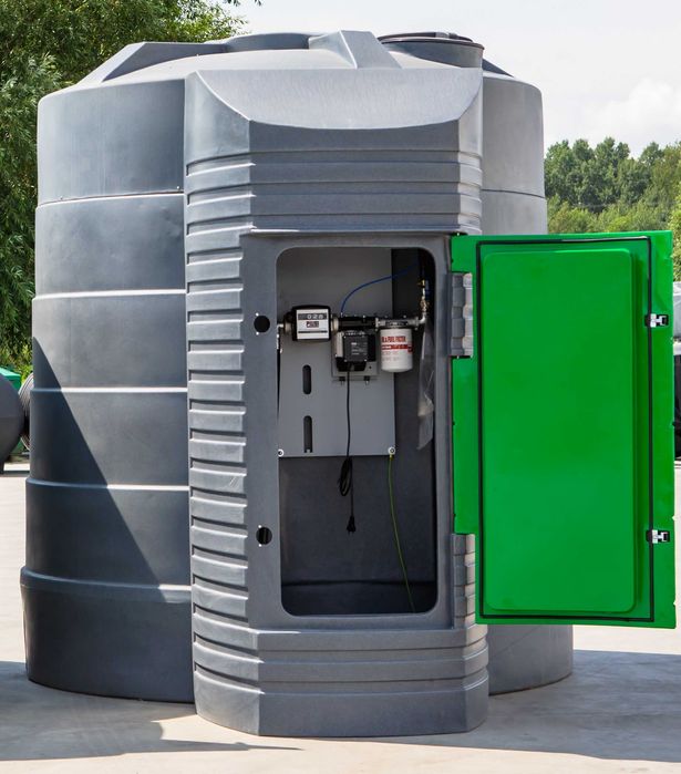 Dwupłaszczowy zbiornik na paliwo 9000 l- Dostawa GRATIS 10 500 netto