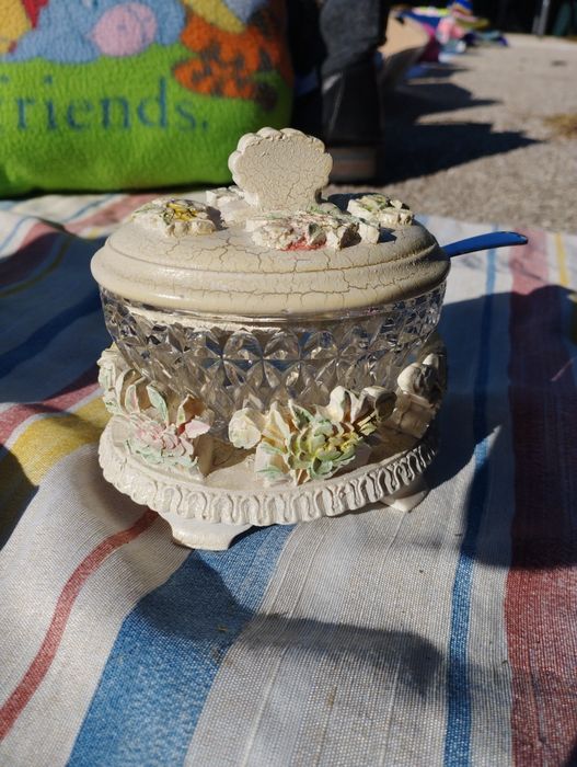 Galheteiro e açucareiro