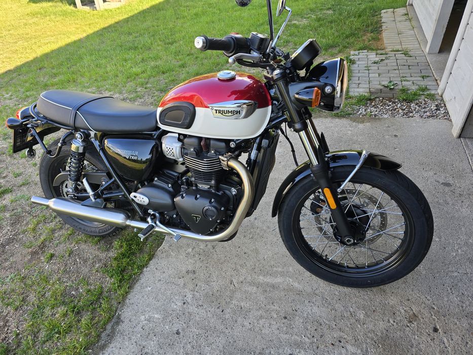 Triumph Bonneville T100  niski przebieg. ZADBANY