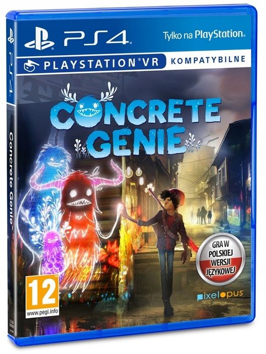 Gra Concrete Genie PS4 Playstation 4 W folii