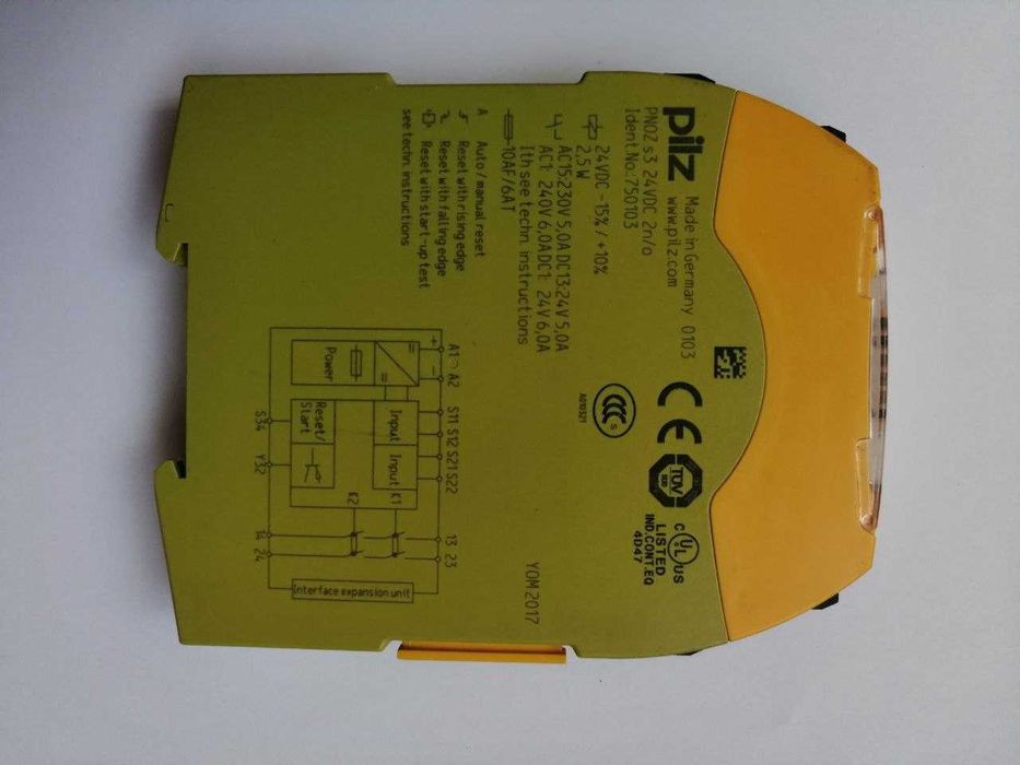 Реле безпеки Pilz pnoz s3  750103