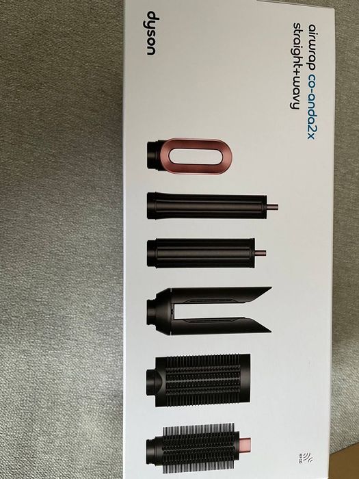 Dyson Airwrap Co-anda2x Straight + Wavy (Jasper plum)