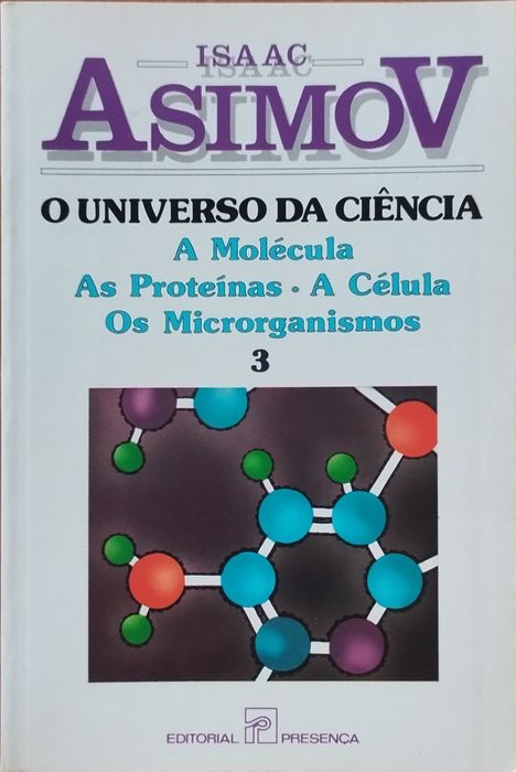 Livros O Universo da Ciência Isaac Asimov 4 Volumes Completo