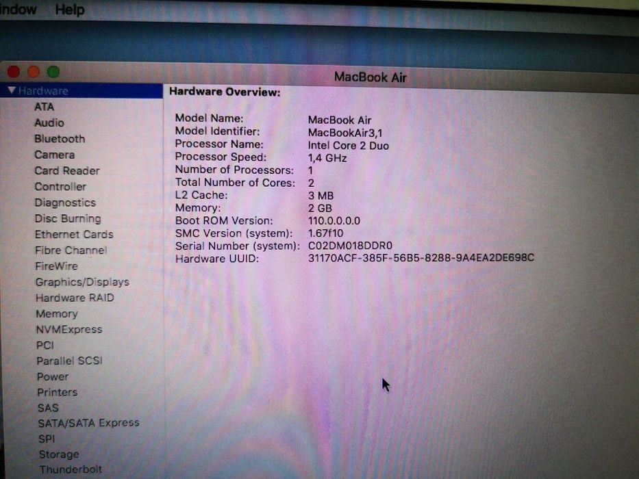 Apple MacBookAir 3.1