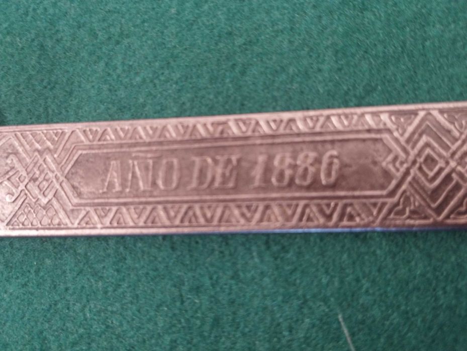 Espada de Oficial de Infantaria Portuguesa modelo 1885