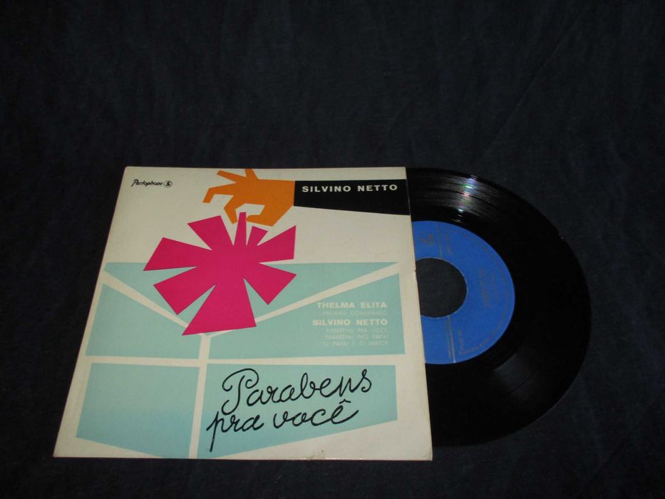 Vinil Sonho do Joãozinho Silvino Netto Parabéns Singles