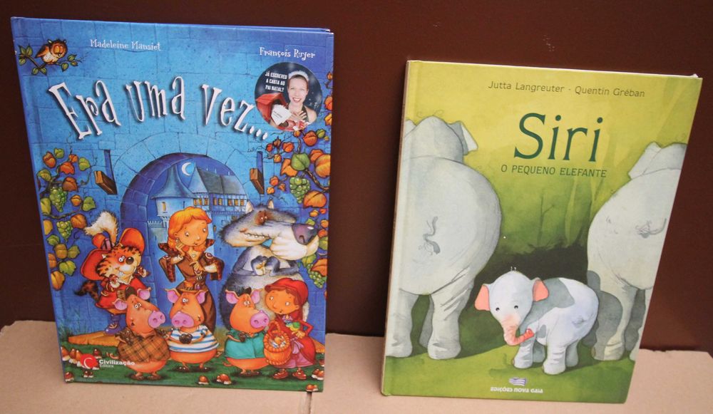 conjunto livros historias/fabulas infantis