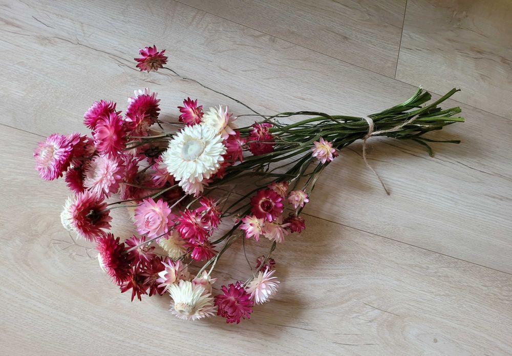dodatki florystyczne kocanki kwiaty bukiety do DIY