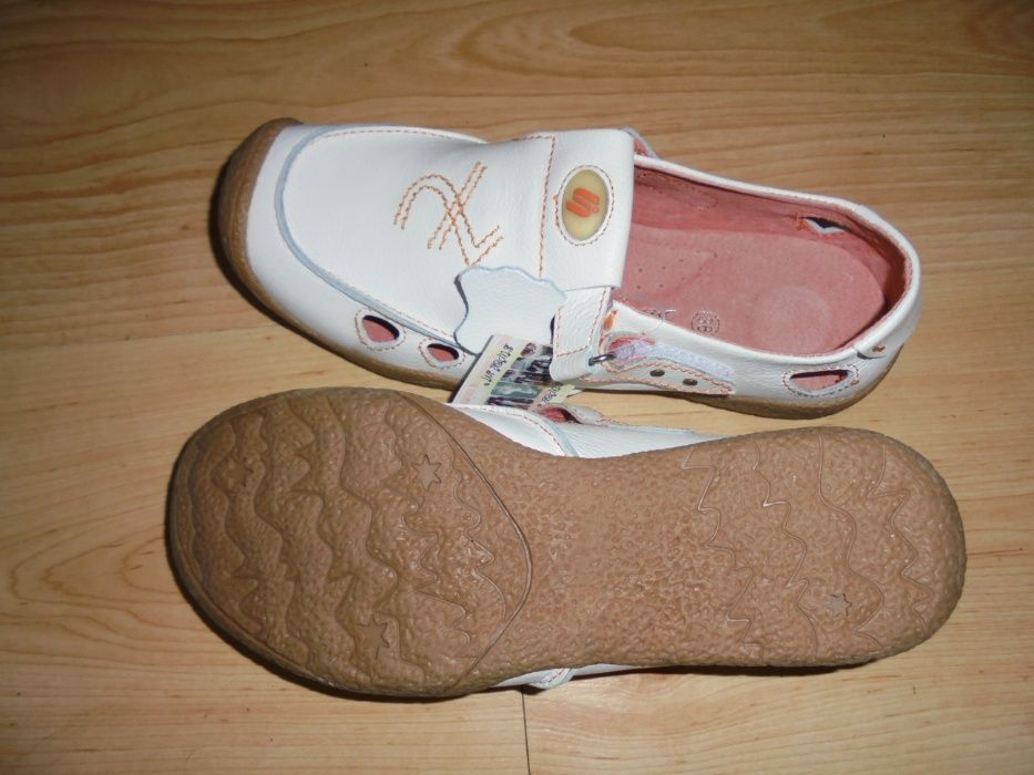 Skórzane półbuty 38