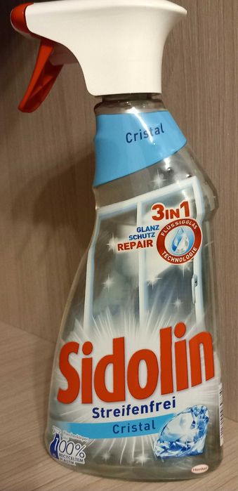 Płyn do szyb Sidolin 3 in1 Streifenfrei Cristal Repair 500ml