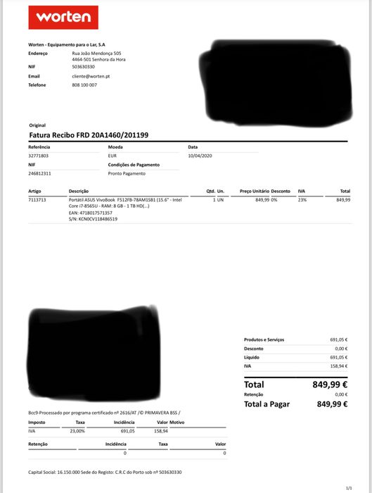 Computador Asus Vivobook
