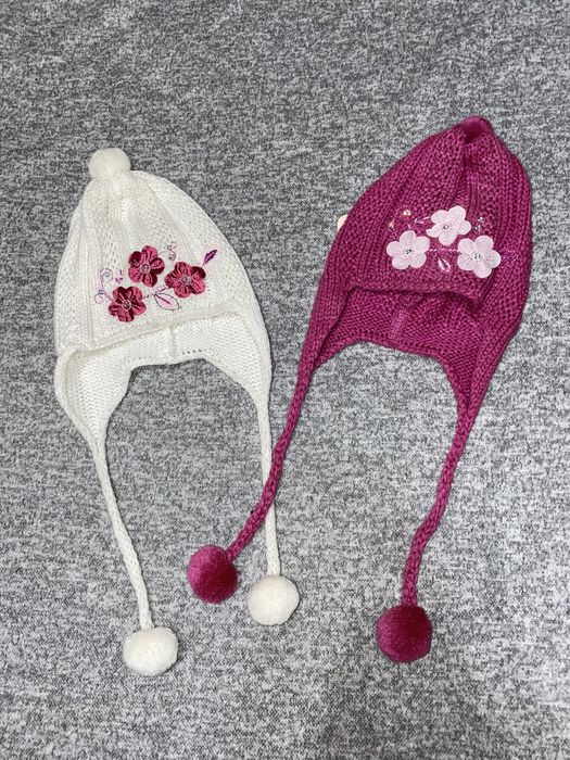 Все за 40 грн. Шапка для девочки 1-1.5 года. Весенняя шапка