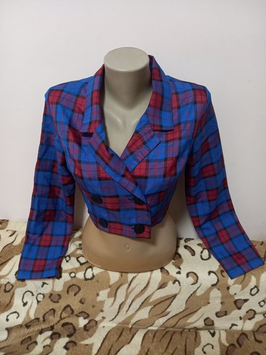 Болеро, синий и чёрный