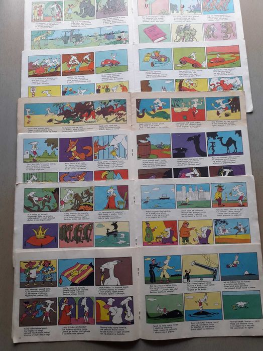 Komiksy Koziołek Matołek 6 sztuk Z LAT 1977-87