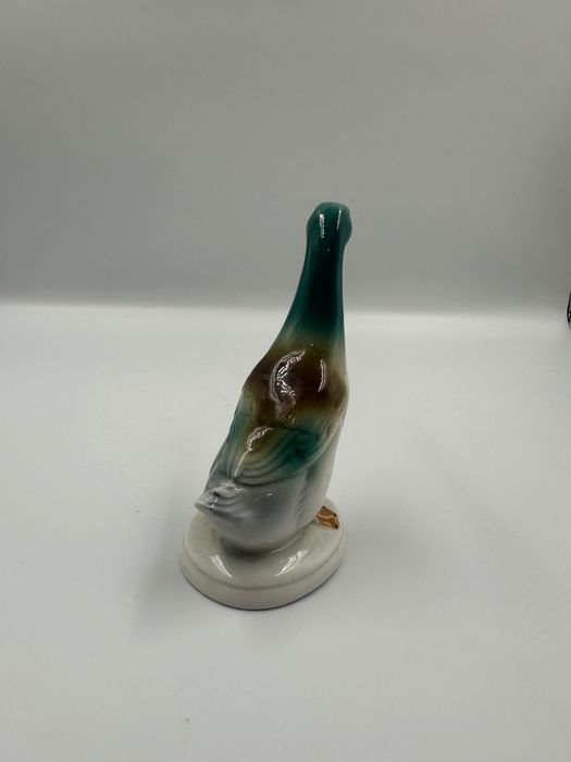 Szklana kaczka ozdobna