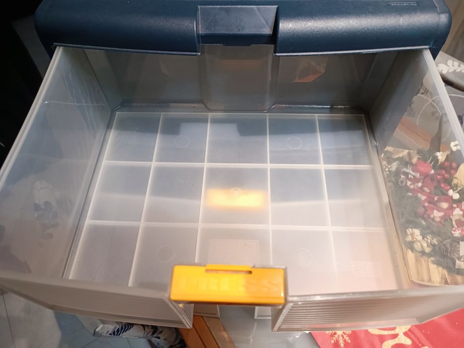 Armário de Arrumação – 4 Gavetas (Azul)