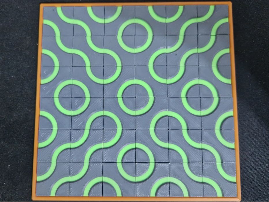 Weavy 6x6 - Hypnotic Geometric Design