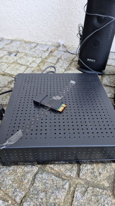 Sistema surround sony com fio e leitor blu ray