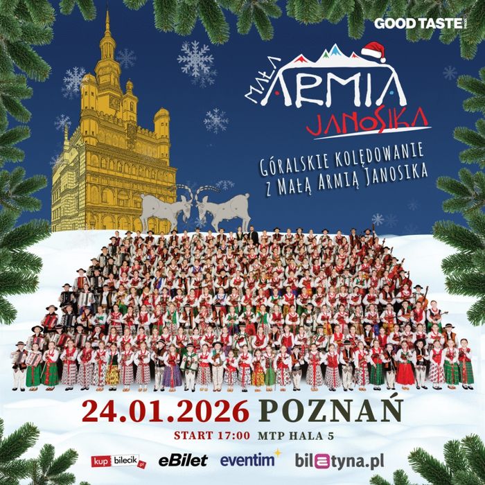 Mała Armia Janosika - 2 bilety - Poznań 24.01.2026