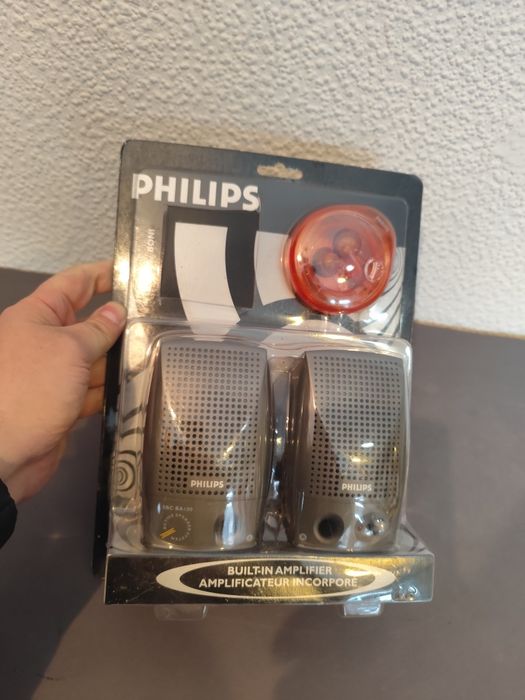 Głośniki i słuchawki Philips vintage retro prl