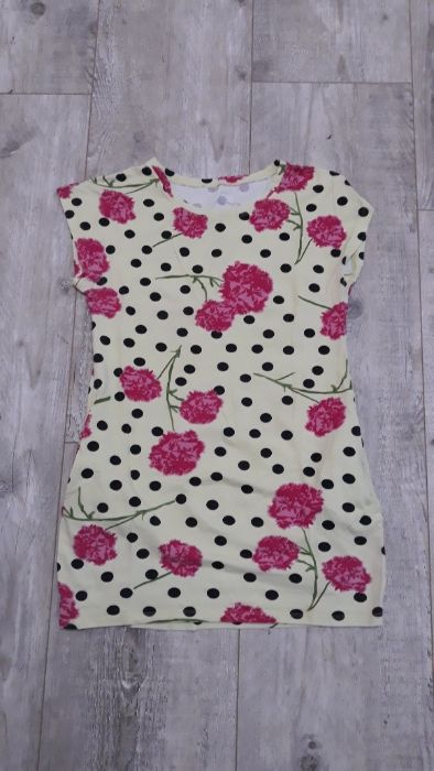 Bluzki L/XL krotki rekaw, naramki