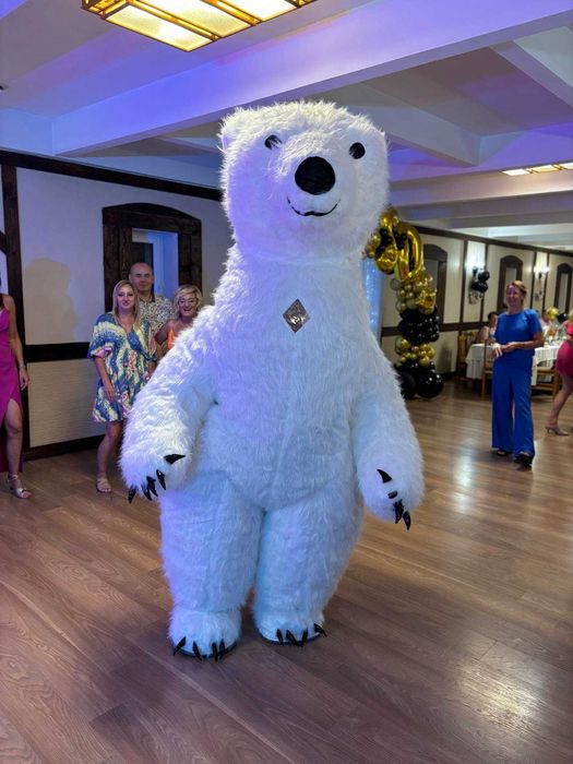 Dj wodzirej konferansjer wesela 18-stki bale Duży biały Miś