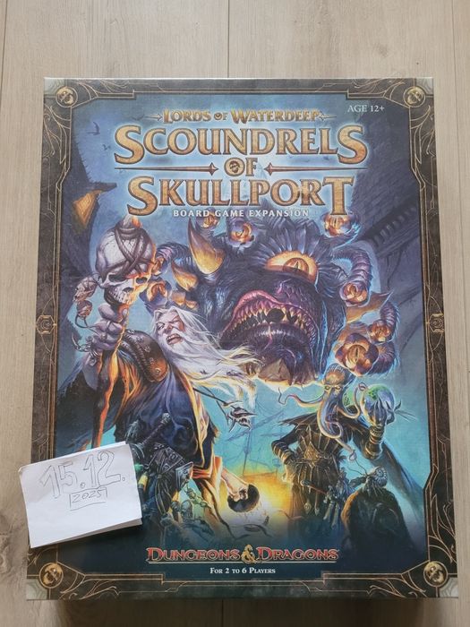 Scoundrels of Skullport Lords of Warerdeep dodatek nowy w folii, krk