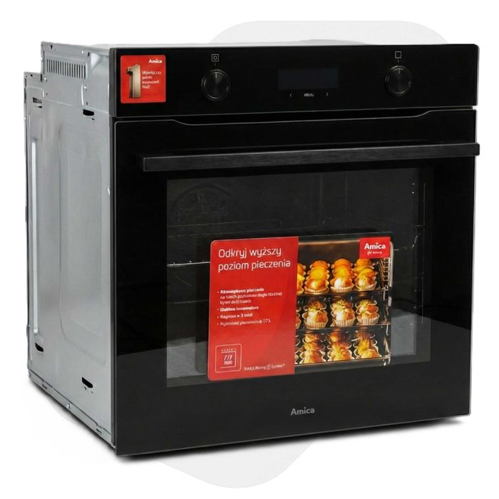 Piekarnik do zabudowy Amica ED37614B X-TYPE STEAM 77L OUTLET 22AH57