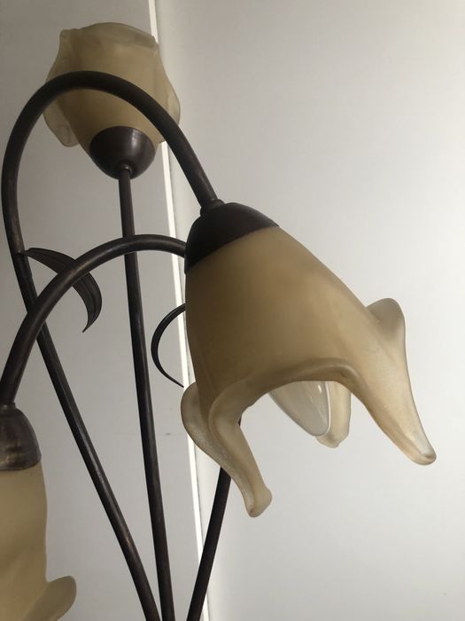 Lampa podłogowa kwiaty lampka stojąca 160 cm