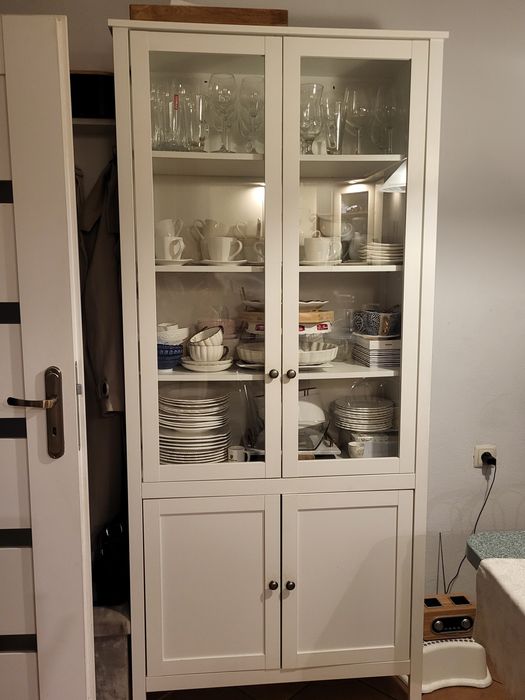 Witryna, szafka   biała