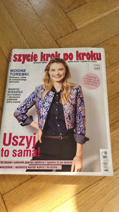 Szycie krok po kroku 2/2017 z wykrojami