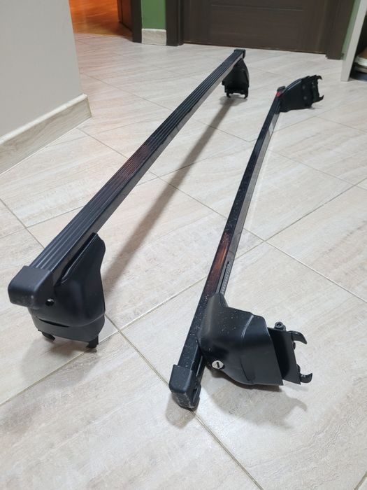 Belki stalowe bagażnik MontBlanc na gwarancji