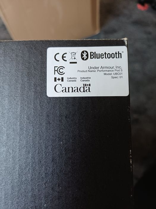 Sneakersy Under Armour bluetooth Performance pod