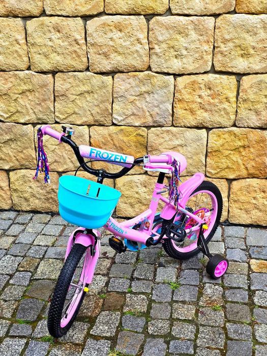 399 zł Rower 16 cali różowy Elza Frozen