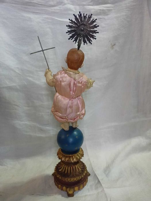 Menino Jesus Todo Mundo Madeira Séc XVII
