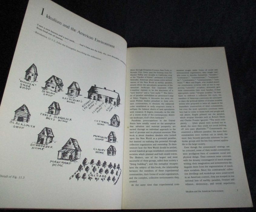 Livro Seven American Utopias Architecture of Communitarian Socialism
