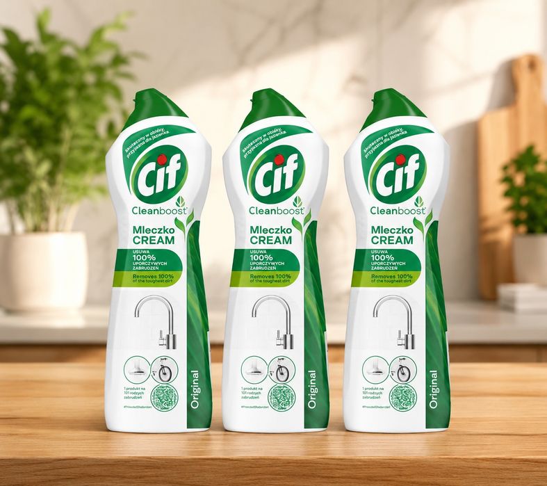 3 sztuki ciff mleczko