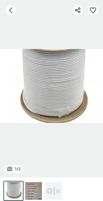 Kabel koncentryczny RG6