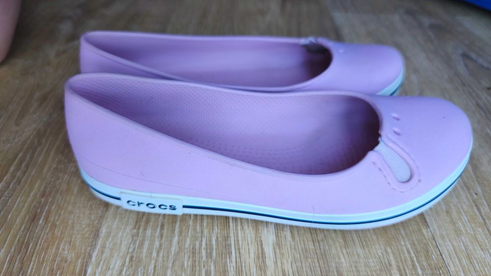 baleriny Crocs W6 lawendowe /liliowe
