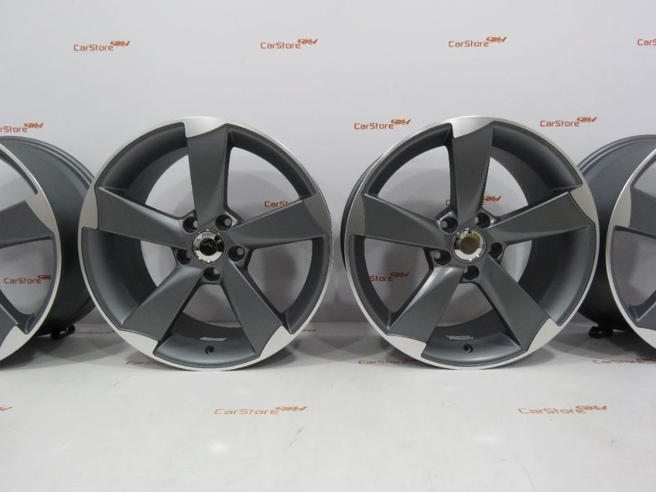 Jantes Look Audi Rotor 18 '' 8 et45 5x112 Antracite