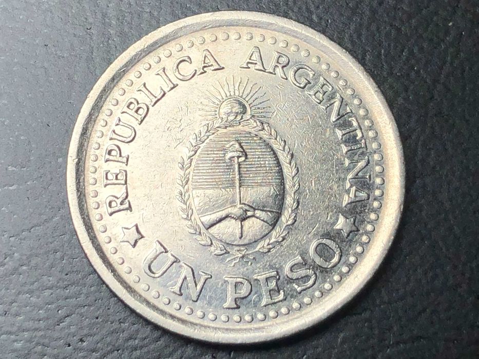 Argentina 1960 - 1 Peso Aço - 150º aniversário da Revolução de Maio