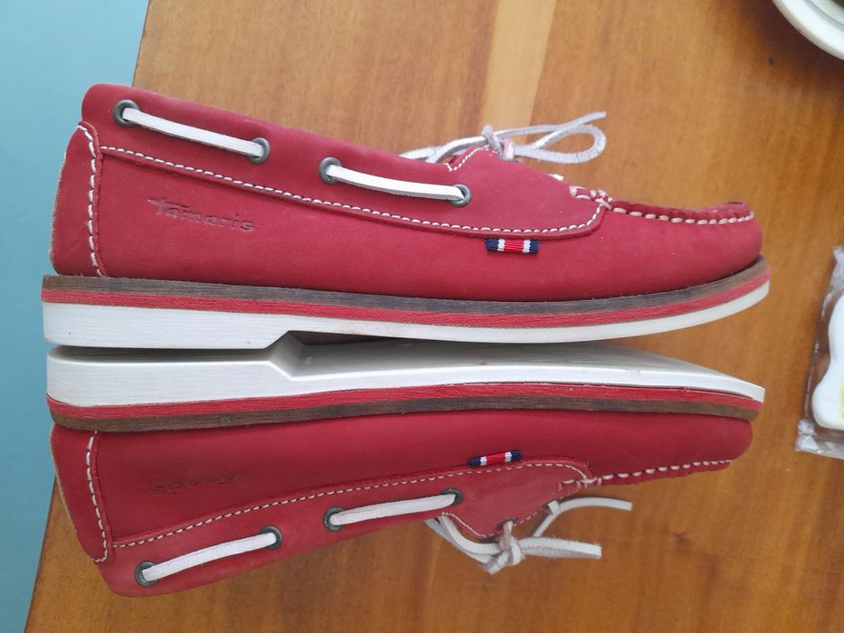 Макасіни вiд Tamaris шкіряні