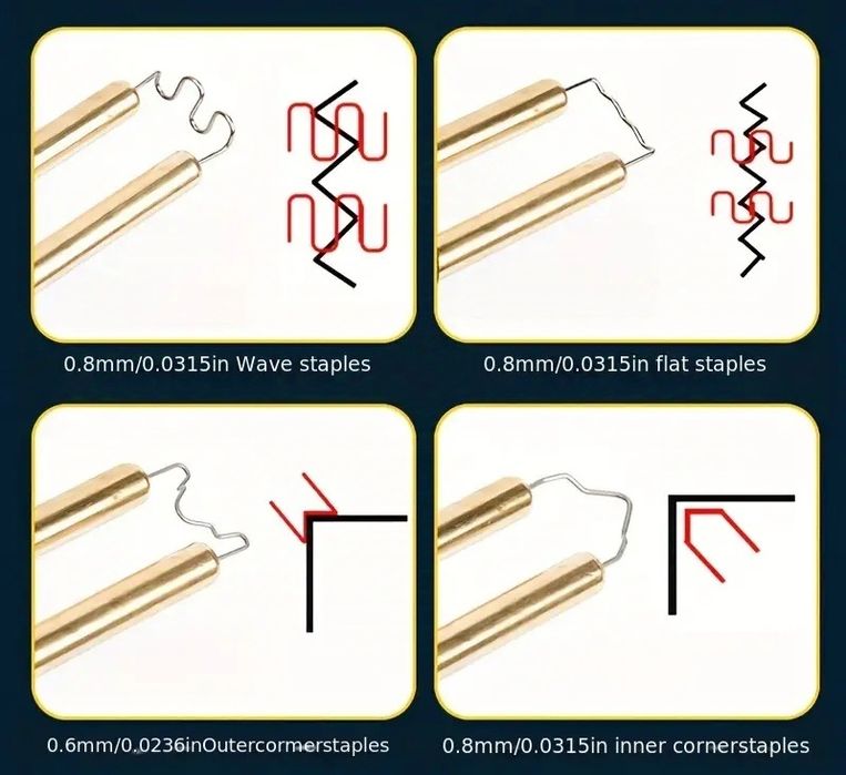 Термостеплер 50 Вт. + Скоби