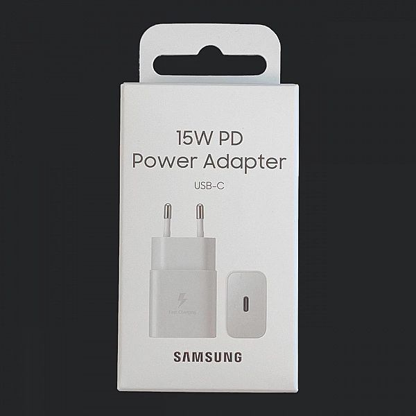 Samsung ładowarka sieciowa USB Typ C 15W PD AFC biały (EP-T1510NWEGEU)