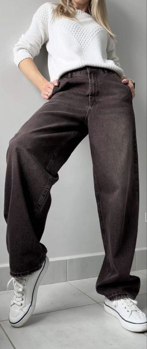 Джинси шоколадного кольору 40 розмір it’s basic