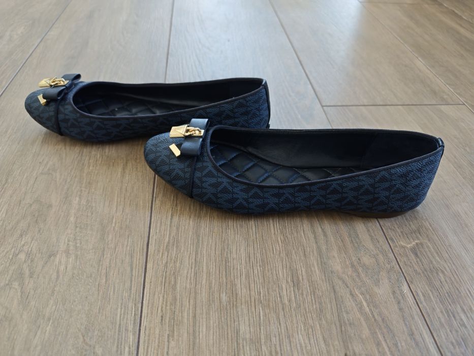 Granatowe baleriny Michael Kors, rozmiar 38
