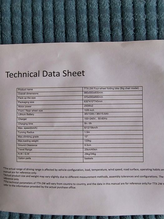 Składany skuter elektryczny